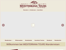 Tablet Screenshot of mediterranatours.de